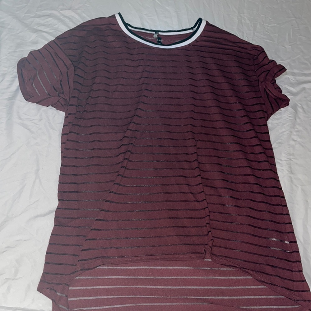 Torrid. Plus size striped top. 18.